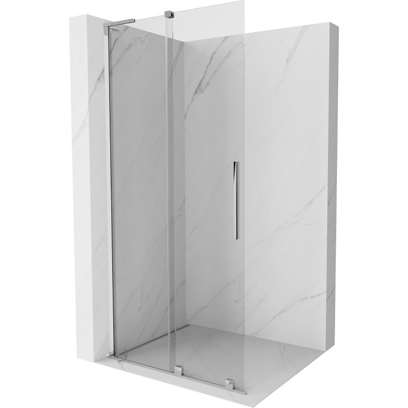 Mexen Velar L dušisein Walk-in 110 x 200 cm, läbipaistev 8 mm, kroom - 871-110-003-03-01