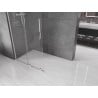 Mexen Velar L Sliding Walk-in Shower Wall 120 x 200 cm, Transparent 8 mm, Chrome - 871-120-003-03-01