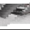 Mexen Velar L schuifbare douchewand Walk-in 110 x 200 cm, transparant 8 mm, wit - 871-110-003-03-20