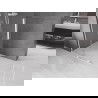 Mexen Velar L schuifbare douchewand Walk-in 110 x 200 cm, transparant 8 mm, wit - 871-110-003-03-20