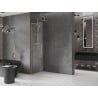 Mexen Velar L ścianka prysznicowa rozsuwana Walk-in 120 x 200 cm, transparent 8 mm, złota szczotkowana - 871-120-003-03-55