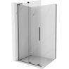 Mexen Velar L klizna stijenka Walk-in 120 x 200 cm, prozirna 8 mm, brušena pištoljska siva - 871-120-003-03-66