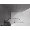 Mexen Velar L Duschwand Walk-in 120 x 200 cm, transparent 8 mm, schwarz - 871-120-003-03-70