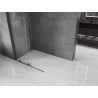 Mexen Velar L Sliding Shower Wall Walk-in 120 x 200 cm, Transparent 8 mm, Gun Metal - 871-120-003-03-95