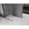 Mexen Velar L Sliding Shower Wall Walk-in 120 x 200 cm, Transparent 8 mm, Gun Metal - 871-120-003-03-95