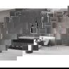 Mexen Velar L Duschwand zum Schieben Walk-in 120 x 200 cm, transparent 8 mm, gebürsteter Nickel - 871-120-003-03-97