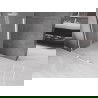 Mexen Velar L Duschwand verschiebbar Walk-in 120 x 200 cm, matt 8 mm, weiß - 871-120-003-33-20