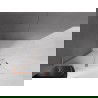 Mexen Velar L Duschwand zum Schieben Walk-in 120 x 200 cm, Frost 8 mm, gebürstetes Kupfer - 871-120-003-33-65