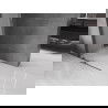 Mexen Velar L Duschwand verschiebbar Walk-in 120 x 200 cm, Frost 8 mm, Gun Metal - 871-120-003-33-95