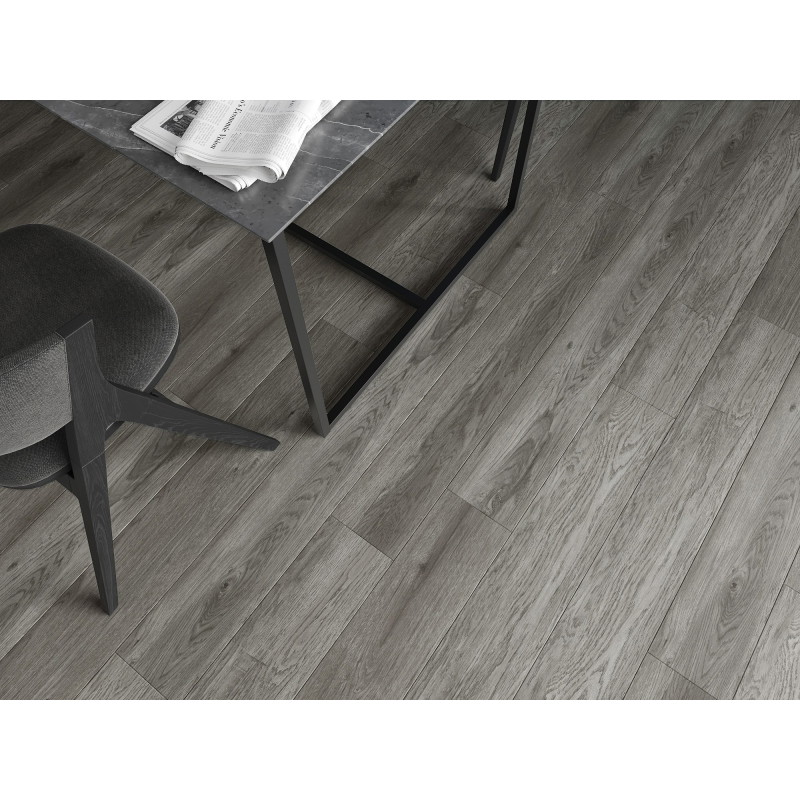 Mexen Claremont δείγμα πάνελ βινυλίου SPC 6,5 mm, υπόστρωμα IXPE 1,5 mm, 4 V-Fuga, Δρυς
