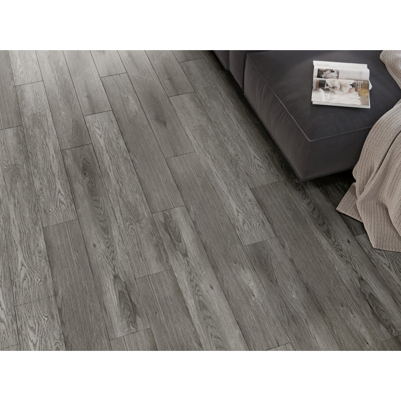 Mexen Claremont δείγμα πάνελ βινυλίου SPC 6,5 mm, υπόστρωμα IXPE 1,5 mm, 4 V-Fuga, Δρυς