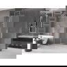 Mexen Velar L Duschwand verschiebbar Walk-in 120 x 200 cm, Frost 8 mm, gebürstetes Nickel - 871-120-003-33-97