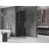 Mexen Velar L Klizni tuš zid Walk-in 100 x 200 cm, grafit 8 mm, krom - 871-100-003-43-01