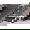 Mexen Velar L Duschwand zum Schieben Walk-in 120 x 200 cm, grafit 8 mm, chrom - 871-120-003-43-01