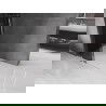 Mexen Velar L Duschwand zum Schieben Walk-in 120 x 200 cm, graphit 8 mm, gebürstetes Nickel - 871-120-003-43-97