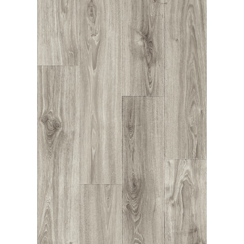 Mexen Silver Creek muestra de paneles de vinilo 1240 x 182 mm SPC 6,5 mm, base IXPE 1,5 mm, 4 V-Fuga, Roble - F1047-S