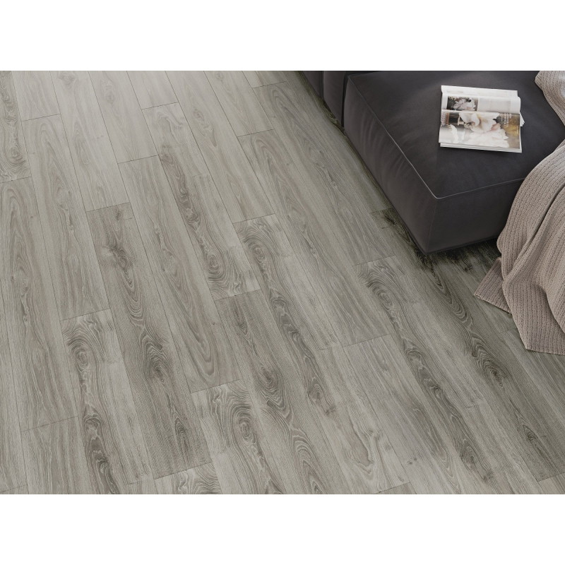 Mexen Silver Creek δείγμα πάνελ βινυλίου SPC 6,5 mm, υπόστρωμα IXPE 1,5 mm, 4 V-Fuga, Δρυς