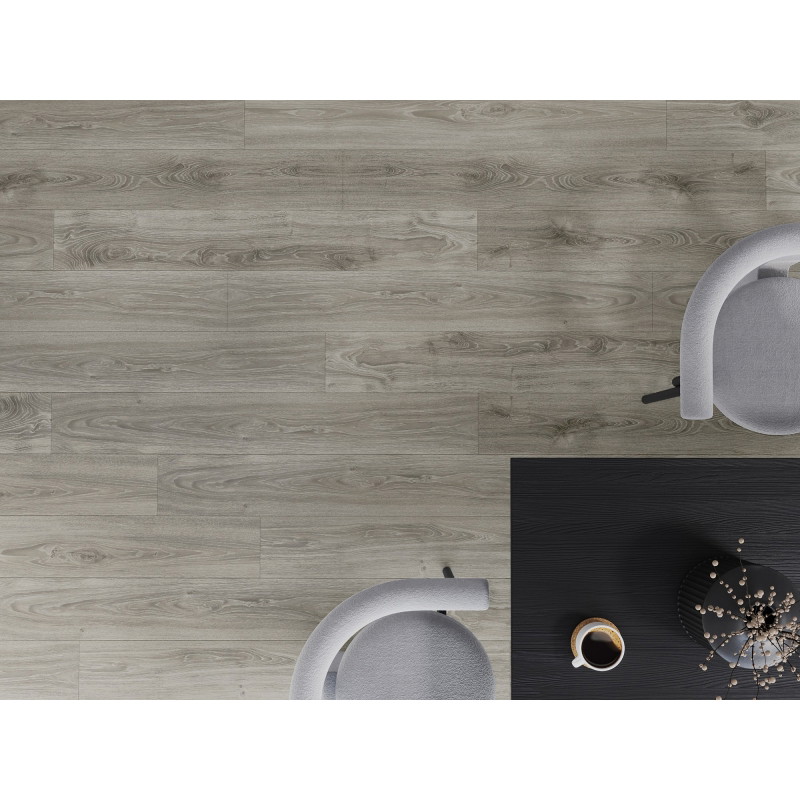 Mexen Silver Creek δείγμα πάνελ βινυλίου SPC 6,5 mm, υπόστρωμα IXPE 1,5 mm, 4 V-Fuga, Δρυς