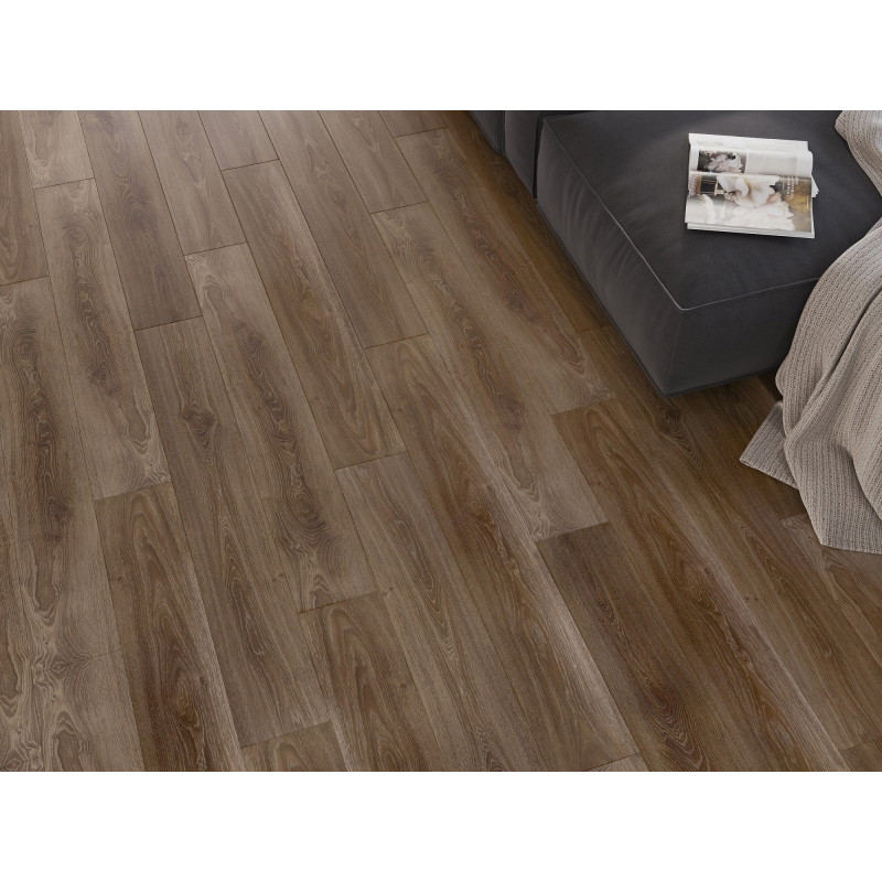Mexen San Juan vzorec vinilnih plošč SPC 6,5 mm, podlaga IXPE 1,5 mm, 4 V-Fuga, Hrast - F1049-S