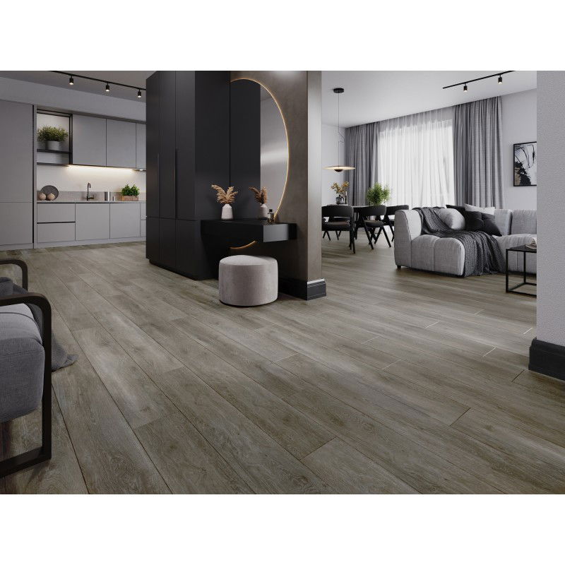 Mexen Sherwood campione di pannelli vinilici SPC 6,5 mm, sottostrato IXPE 1,5 mm, 4 V-Fuga, Rovere - F1051-S
