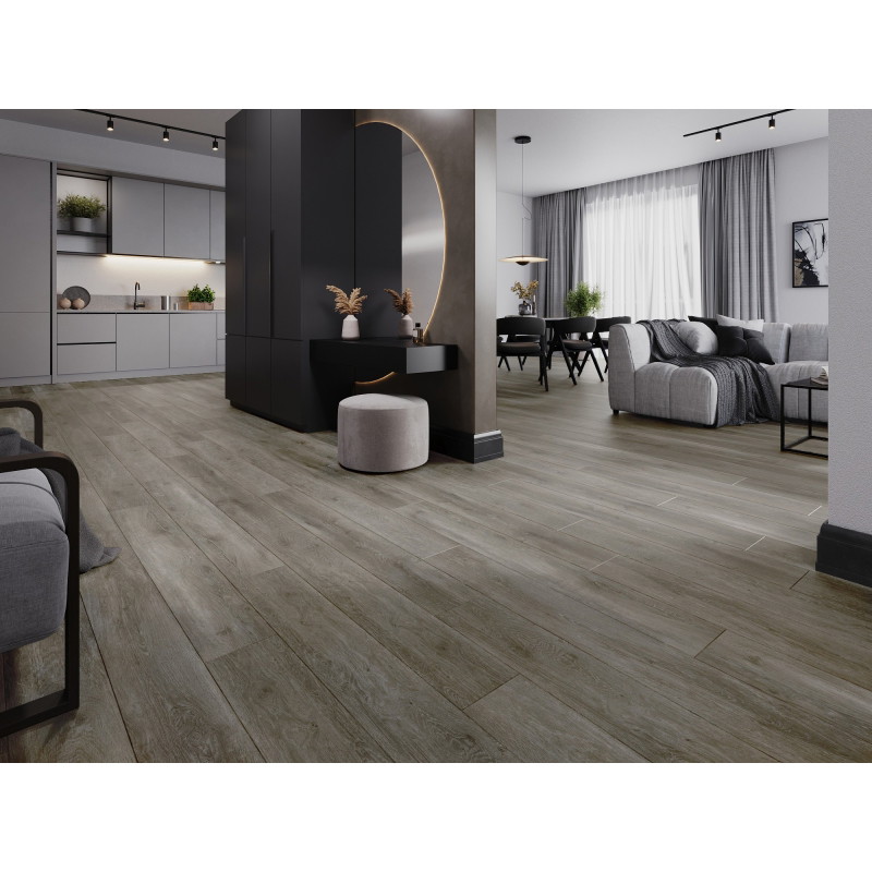 Mexen Sherwood δείγμα από πάνελ βινυλίου SPC 6,5 mm, υπόστρωμα IXPE 1,5 mm, 4 V-Fuga, Δρυς