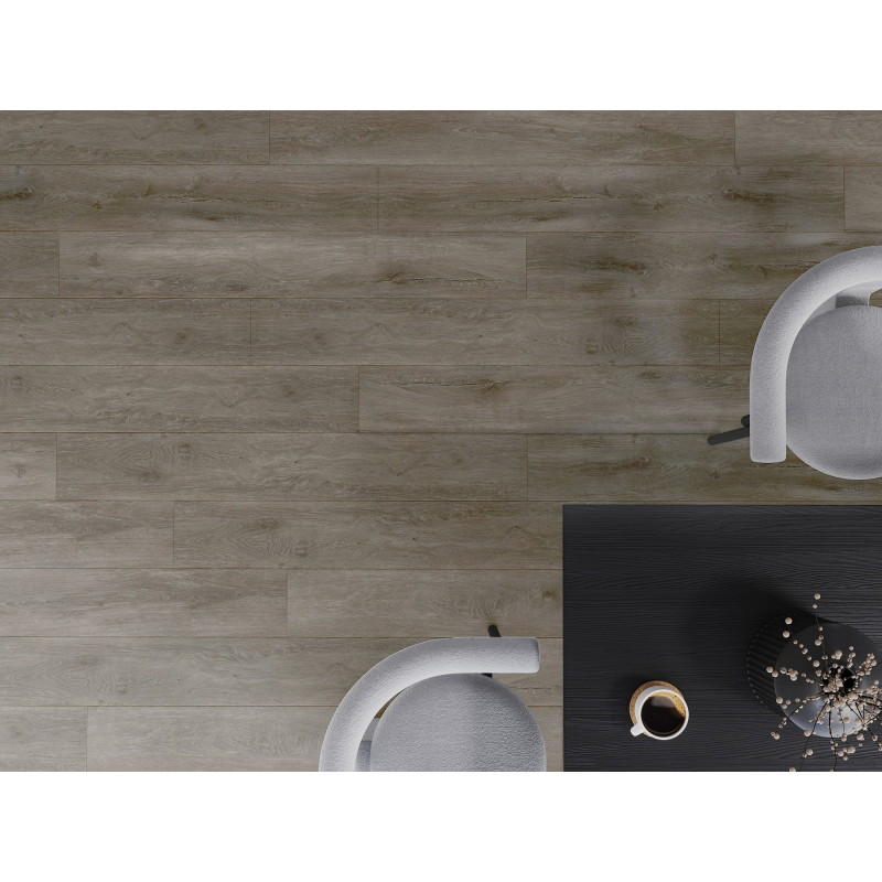 Mexen Sherwood δείγμα από πάνελ βινυλίου SPC 6,5 mm, υπόστρωμα IXPE 1,5 mm, 4 V-Fuga, Δρυς