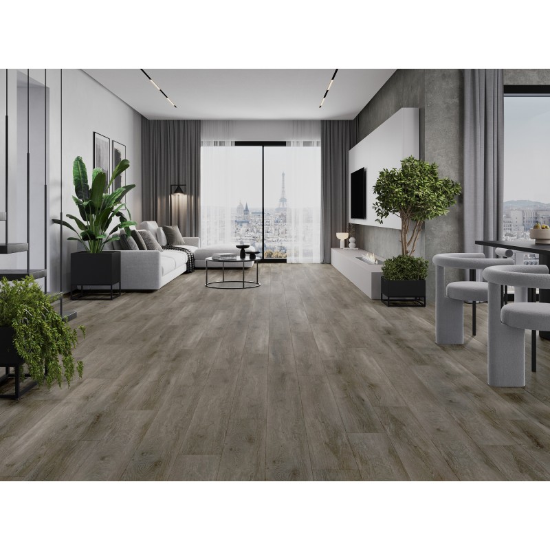 Mexen Sherwood  próbka paneli winylowych SPC 6,5 mm, podkład IXPE 1,5 mm, 4 V-Fuga, Dąb - F1051-S