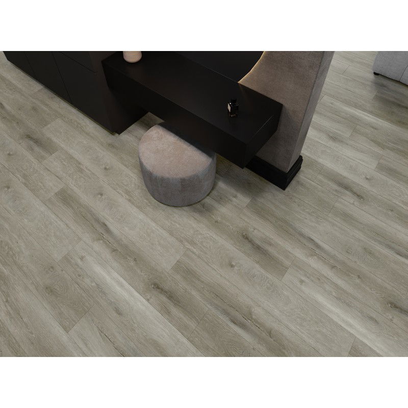 Mexen Riverdale monster van SPC-vinylpanelen 6,5 mm, IXPE-onderlaag 1,5 mm, 4-zijdige V-groef, Eik - F1052-S