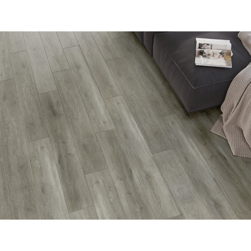Mexen Riverdale δείγμα πάνελ βινυλίου SPC 6,5 mm, υπόστρωμα IXPE 1,5 mm, 4 V-αυλάκι,