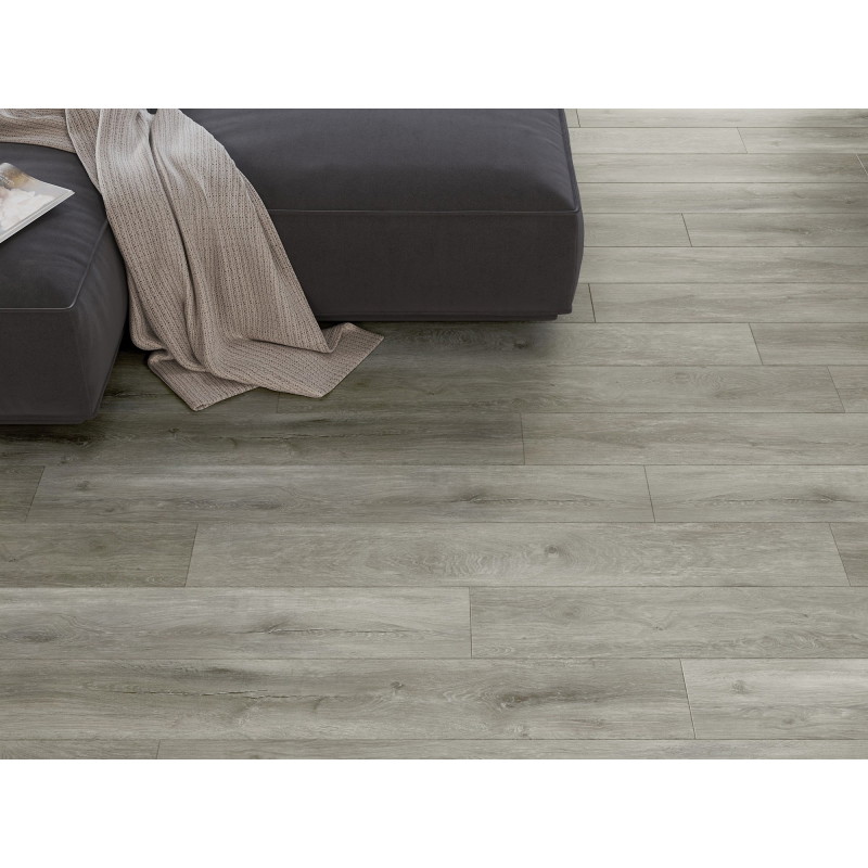 Mexen Riverdale vzorec vinilnih plošč SPC 6,5 mm, IXPE podloga 1,5 mm, 4 V-reža, hrast - F1052-S