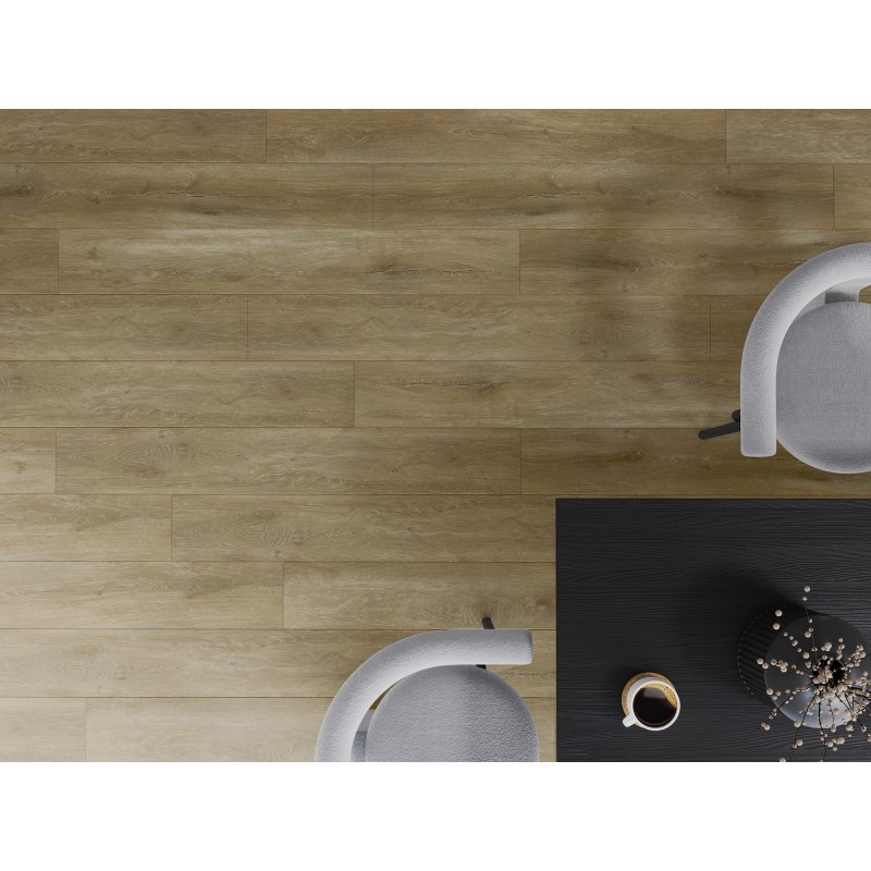 Mexen Clermont  próbka paneli winylowych SPC 6,5 mm, podkład IXPE 1,5 mm, 4 V-Fuga, Dąb - F1053-S