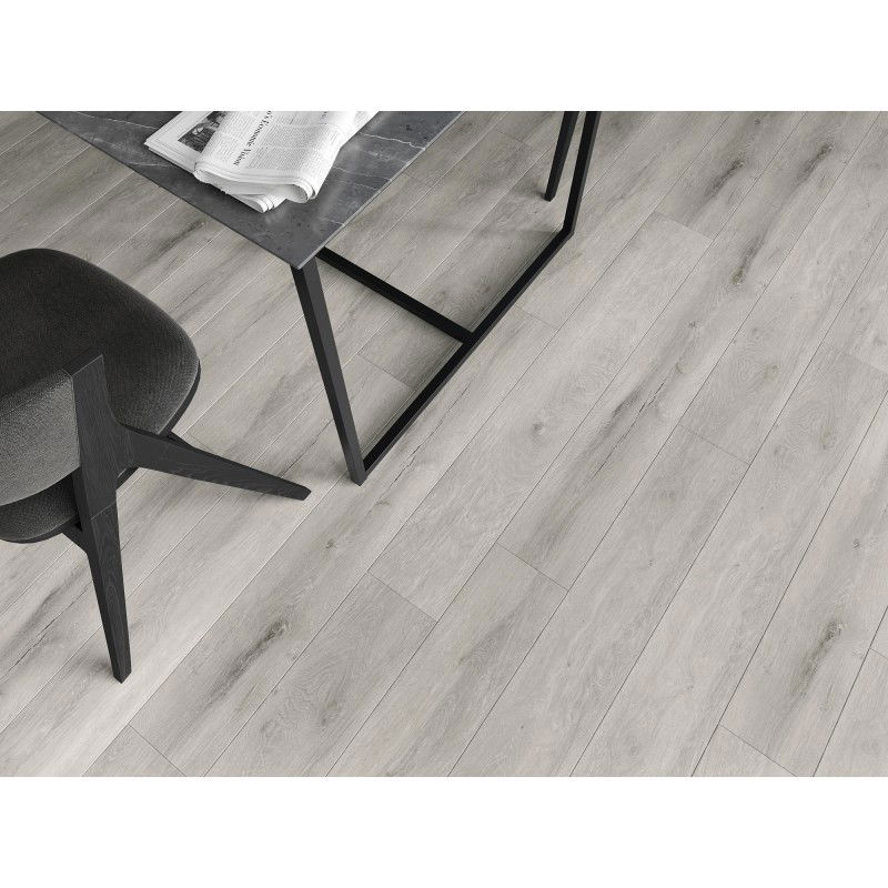 Mexen Boone muestra de paneles de vinilo SPC 6,5 mm, base IXPE 1,5 mm, 4 V-Fuga, Roble - F1054-S