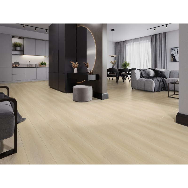 Mexen Charlotte  próbka paneli winylowych SPC 6,5 mm, podkład IXPE 1,5 mm, 4 V-Fuga, Dąb - F1055-S
