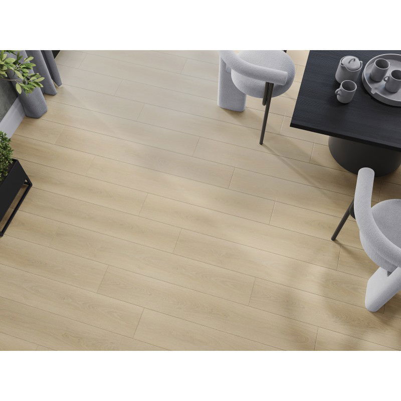 Mexen Charlotte campione di pannelli vinilici 1240 x 182 mm SPC 6,5 mm, sottostrato IXPE 1,5 mm, 4 V-Fuga, Quercia - F1055-S