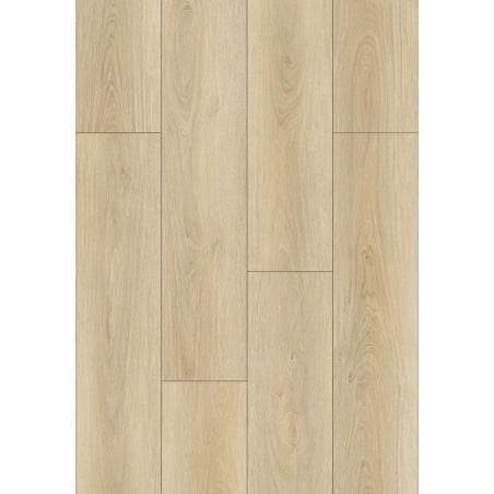 Mexen Kinston Mustermaterial für Vinylböden 1240 x 182 mm SPC 6,5 mm, IXPE Unterlage 1,5 mm, 4 V-Fuge, Eiche - F1057-S