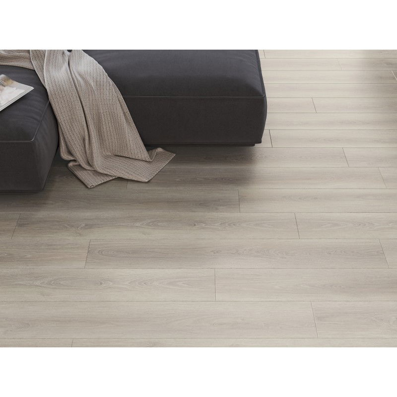 Mexen Wilson Probe von Vinylpaneelen 1240 x 182 mm SPC 6,5 mm, IXPE Unterlage 1,5 mm, 4 V-Fuge, Eiche - F1058-S