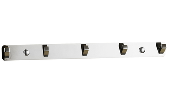 Mexen porte-serviettes avec cinq crochets, chrome - 709175-00