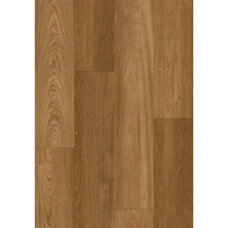 Mexen Overland Park Muster von Vinylböden 1240 x 182 mm SPC 6,5 mm, Unterlage IXPE 1,5 mm, 4-seitige V-Fuge, Jatoba - F1067-S