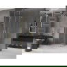 Mexen Velar L Duo Schiebeduschkabine 100 x 100 cm, transparent, gold gebürstet - 871-100-100-02-03-55