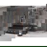 Mexen Velar L Duo Duschkabine zum Schieben 100 x 100 cm, transparent, gebürstetes Kupfer - 871-100-100-02-03-65