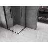 Mexen Velar L Duo Schiebeduschkabine 100 x 100 cm, transparent, schwarz - 871-100-100-02-03-70