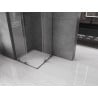 Mexen Velar L Duo kabina prysznicowa rozsuwana 100 x 100 cm, transparent, gun metal - 871-100-100-02-03-95