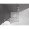 Cabine de douche coulissante Mexen Velar L Duo 90 x 90 cm, transparent, nickel brossé - 871-090-090-02-03-97