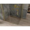 Mexen Omega lükand dušikabiin 130 x 90 cm, läbipaistev, kuldne - 825-130-090-50-00