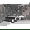 Mexen Velar L Duo Duschkabine Schiebetür 90 x 90 cm, mattiert, chrom - 871-090-090-02-33-01