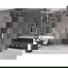 Mexen Velar L Duo Duschkabine Schiebetür 90 x 90 cm, mattiert, chrom - 871-090-090-02-33-01