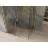 Mexen Omega lükand dušikabiin 130 x 90 cm, läbipaistev, kuldne - 825-130-090-50-00