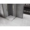 Mexen Velar L Duo kabina prysznicowa rozsuwana 90 x 90 cm, szron, złota - 871-090-090-02-33-50
