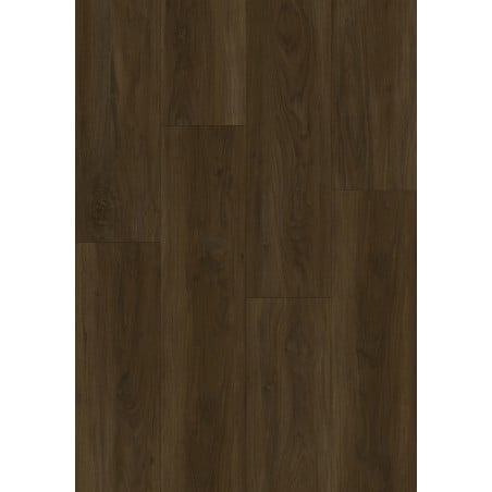 Mexen Henderson échantillon de panneaux vinyles 1240 x 182 mm SPC 6,5 mm, sous-couche IXPE 1,5 mm, 4 V-Fugue, Noyer - F1085-S