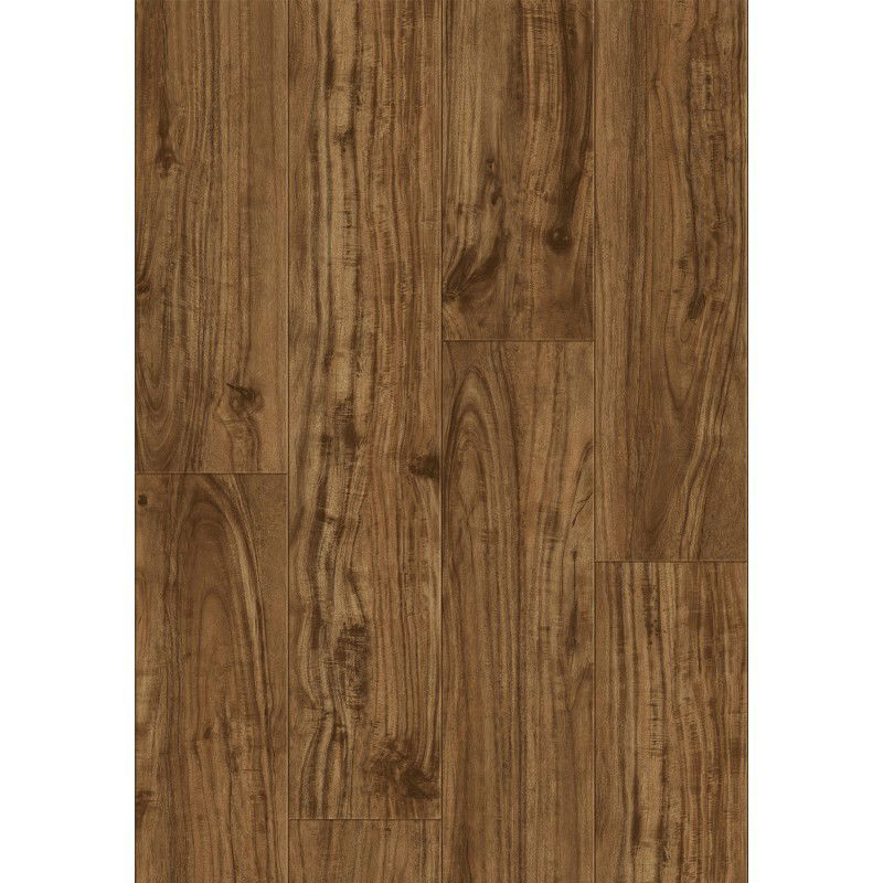 Mexen Lincoln vinyl paneelmonster 1240 x 182 mm SPC 6,5 mm, IXPE onderlaag 1,5 mm, 4 V-groef, Walnoot - F1087-S